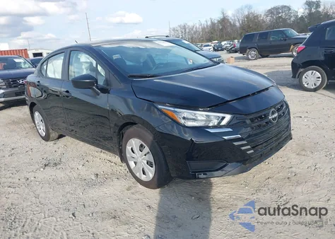 2025 Nissan Versa 1.6 S из США, поврежденный, VIN 3N1CN8DV6SL858844